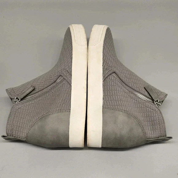 Steve Madden loxley Wedge gray snecker size 9 - Picture 6 of 10